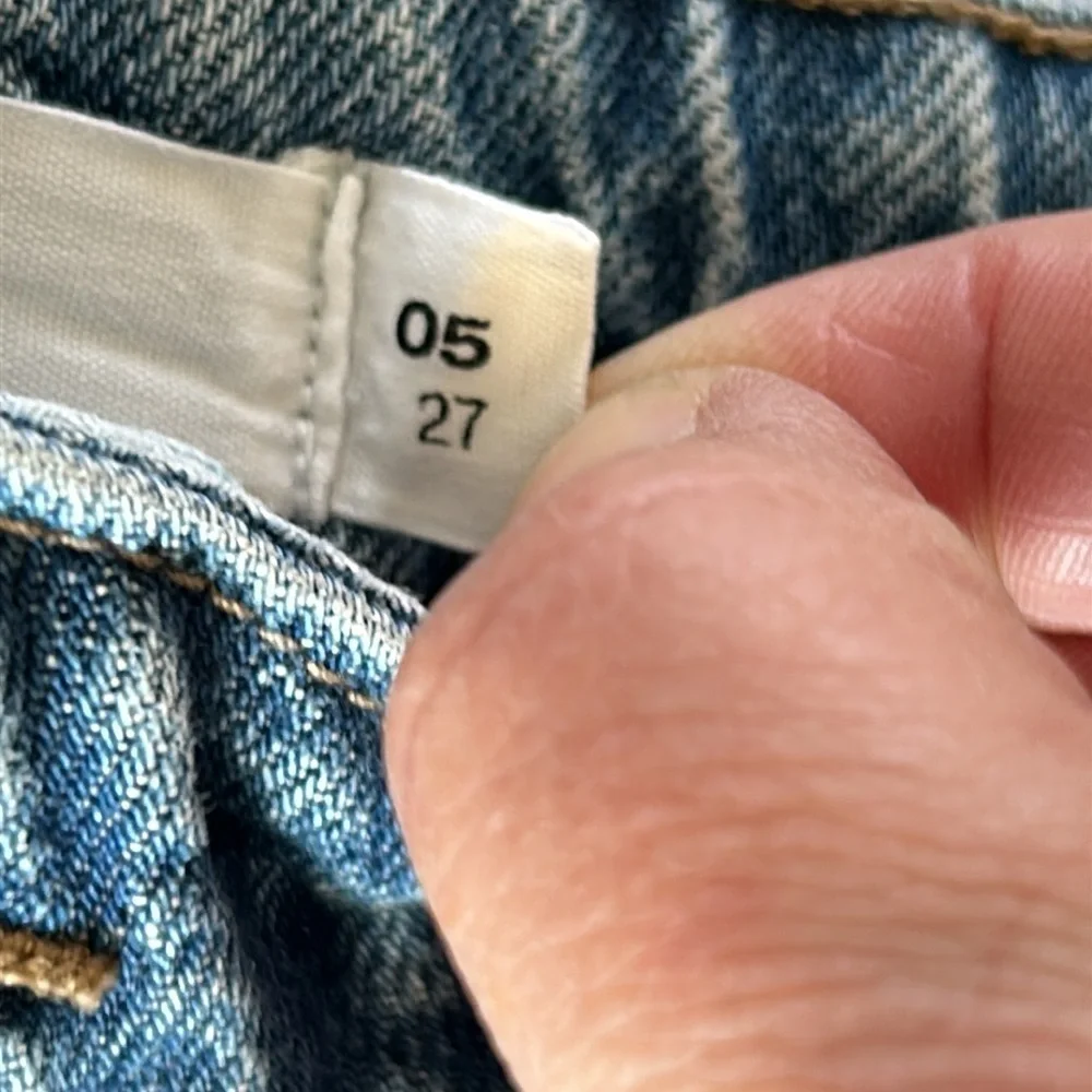 Garage denim droit